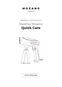 Instrukcja Mozano ST 03 Quick Care Parowiec do odzieży