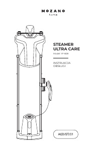 Instrukcja Mozano ST 01 Ultra Care Parowiec do odzieży