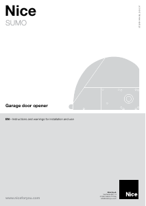 Manual Nice Sumo Garage Door Opener
