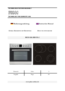 Manual PKM BIC8 GK 2KB IX-2 Range