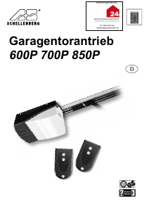 Bedienungsanleitung Schellenberg 600P Garagentoröffner