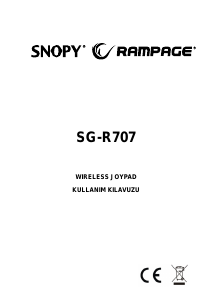 Kullanım kılavuzu Rampage SG-R707 Gamepad