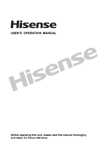 Manual Hisense WFQA1214EVJM Washing Machine