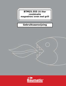 Handleiding Baumatic BTM25.5SS Magnetron