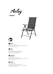 Manual Axley 006-943 Garden Chair