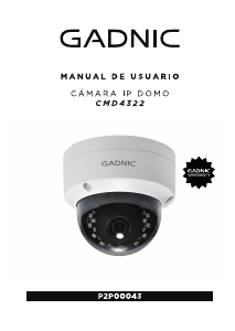 Manual de uso Gadnic P2P00043 Cámara de seguridad