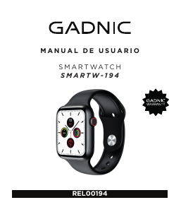 Manual de uso Gadnic REL00194 Smartwatch