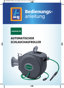 Bedienungsanleitung Gardenline 9925981 Gartenschlauchtrommel