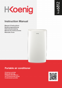 Handleiding H.Koenig KOL6812 Airconditioner