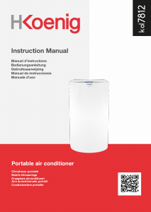 Handleiding H.Koenig KOL7812 Airconditioner