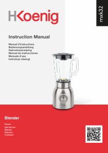 Manual H.Koenig MXK32 Blender