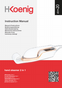 Manuale H.Koenig STM20 Vaporizzatore indumenti