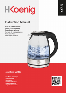 Manual H.Koenig BO28 Kettle