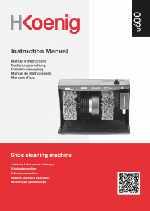 Manual H.Koenig U600 Shoe Polisher