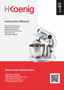 Manuale H.Koenig KM80 Impastatrice planetaria