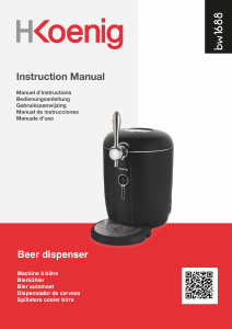 Manual de uso H.Koenig BW1688 Tirador de bebidas