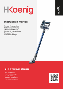Manual H.Koenig UP680 Vacuum Cleaner