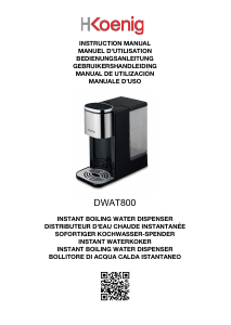 Manual H.Koenig DWAT800 Water Dispenser