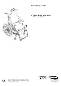 Manual Invacare Rea Clematis Pro Cadeira de rodas