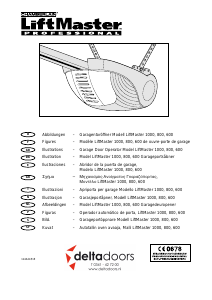 Handleiding LiftMaster 800 Garagedeuropener