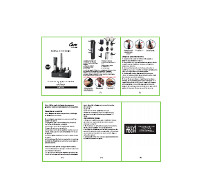 Manual de uso Gadnic CORTPE21 Care Barbero