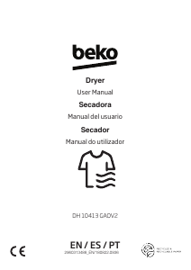 Manual BEKO DH 10413 GAOV2 Máquina de secar roupa