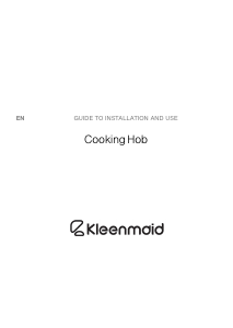 Handleiding Kleenmaid ICK63 Kookplaat