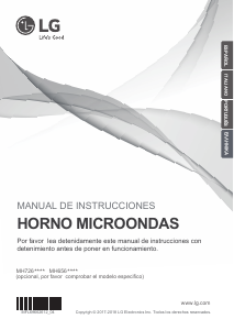 Manual LG MH6565CPT Micro-onda