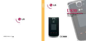 Manuale LG U830GO Telefono cellulare