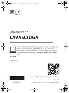 Manuale LG F4DV710H2EA Lavasciuga