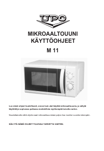 Käyttöohje UPO M11 Mikroaaltouuni