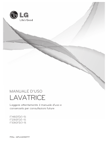 Manuale LG F1280FD Lavatrice