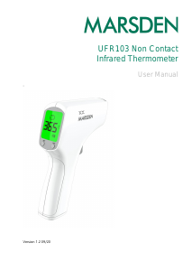 Manual Marsden UFR103 Thermometer