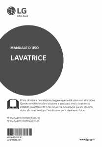 Manuale LG FH296TDA3 Lavatrice