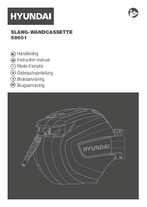 Bruksanvisning Hyundai 58601 Slangvinda