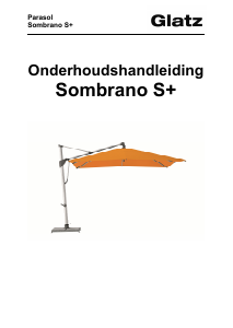 Handleiding Glatz Sombrano S+ Parasol