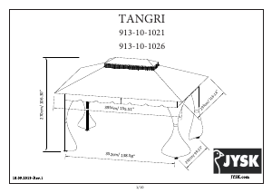 Manual JYSK Tangri Pavilion