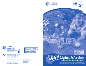 Manual de uso Learning Resources Gears Gears Gears Lights & Action