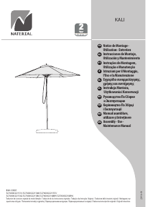 Manual Naterial Kali Garden Parasol