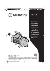 Manual Sterwins 900 JET-3 Garden Pump