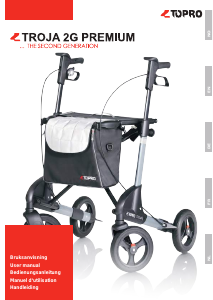 Bedienungsanleitung Topro Troja 2G Premium Rollator