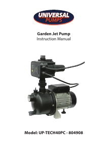 Manual Universal Pumps UP-TECH40PC Garden Pump