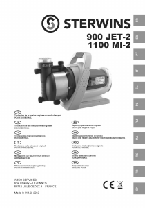 Mode d’emploi Sterwins 900 JET-2 Pompe de jardin