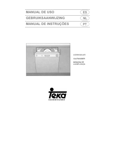 Manual de uso Teka DW6 45 S Lavavajillas