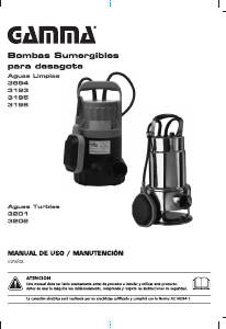 Manual de uso Gamma 3694 Bomba de jardín