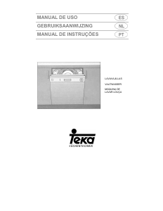 Manual de uso Teka LP6 740 Lavavajillas