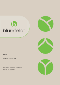 Priročnik Blumfeldt 10040120 Vrtni senčnik