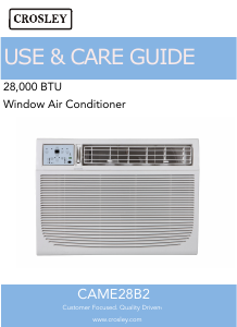 Handleiding Crosley CAME28B2 Airconditioner
