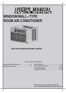 Handleiding Crosley CAME28A2 Airconditioner