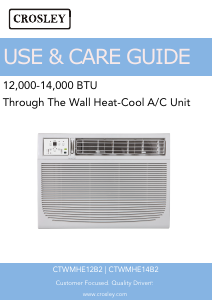 Handleiding Crosley CTWMHE14B2 Airconditioner